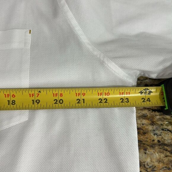 Ted Baker London White Cotton Blend Long Sleeve Button Down Shirt Size XXL - Picture 6 of 11